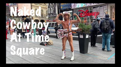 Getting to know the Naked Cowboy in Times Square